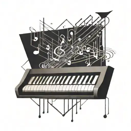 Keyboard & Music Notes