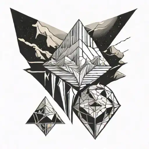 Alien Landscape Rocks