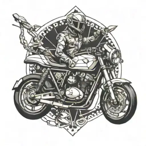 Friendship Tattoo Motorcycle