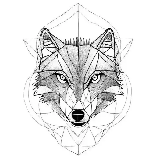 Mother Wolf With Her Baby