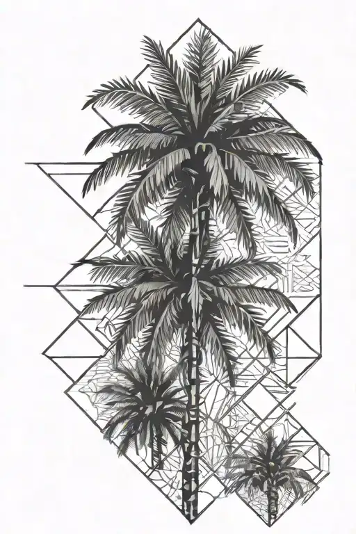 2 Palm Tree