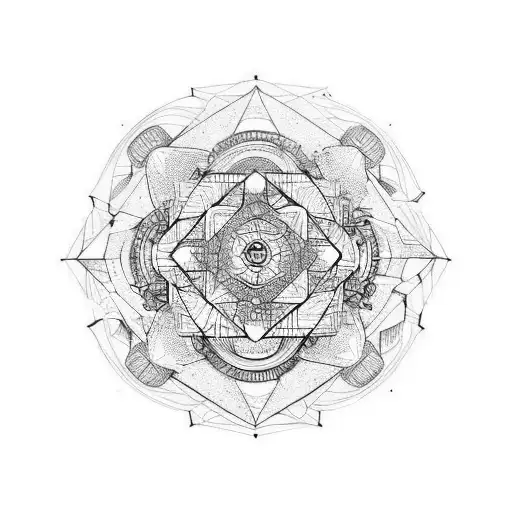 Mandala Cyberpunk