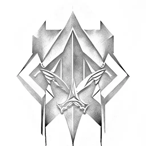 Assassin's Creed Symbol To Forearm Forming A Hidden Blade
