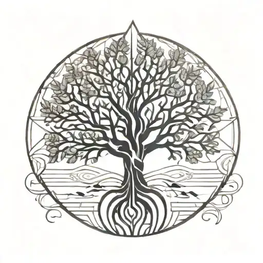 Tree Of Life Intertwined