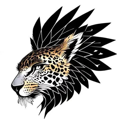 Double Headed Eagle And Leopard