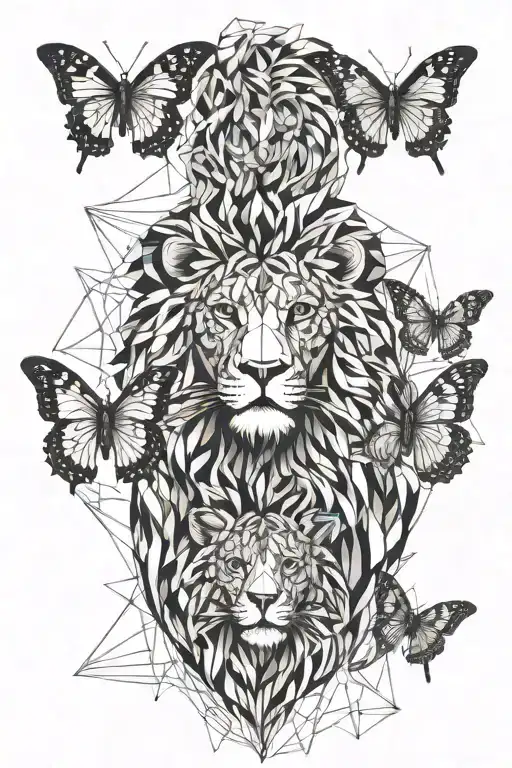 Leo And Butterfly For Men