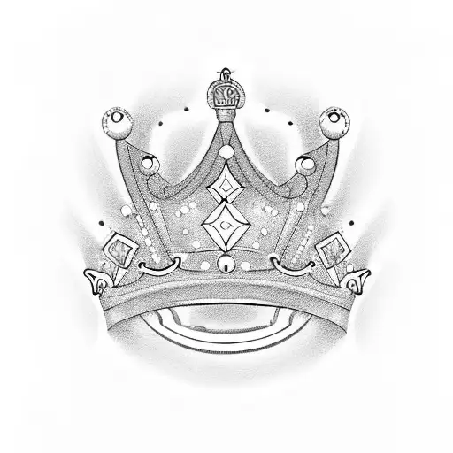 Crown With The Initial Kg