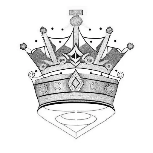 Crown Using Letters K And G