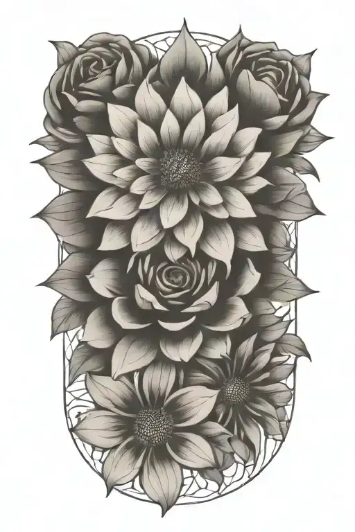 Rose Chrysanthemum Daisy