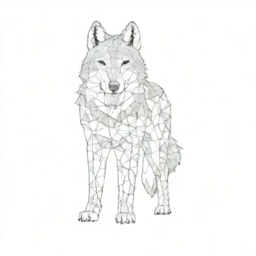 A Grey Wolf