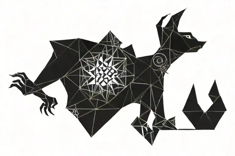 Blackout Tattoo Depicting