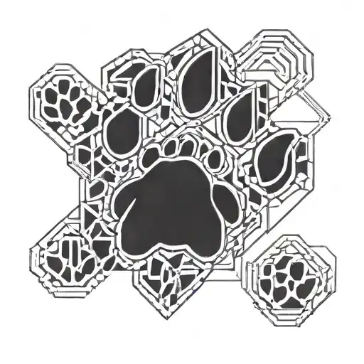 Dog Paw Print