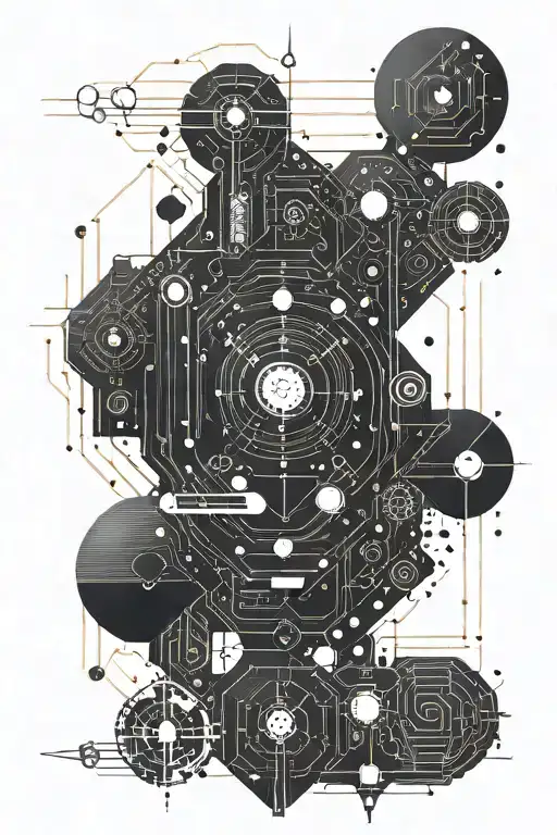 Morse Code And Space Themed