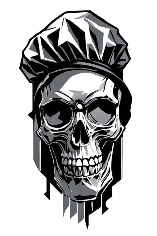 Skull Chefs Knife Morphing