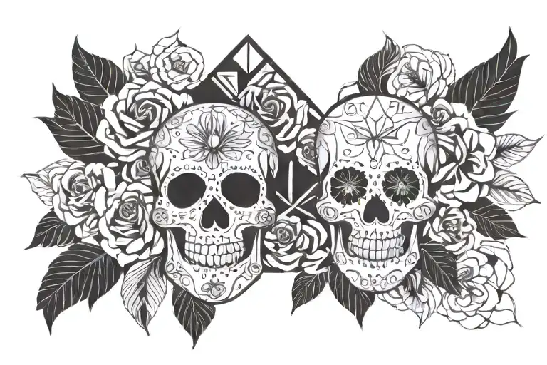 Sugar Skull Surrounded