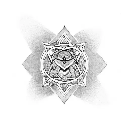 Valknut Lotus Flower