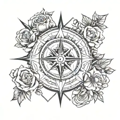 Compass And Roses