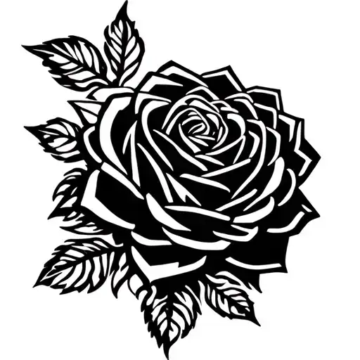 Heraldic Rose