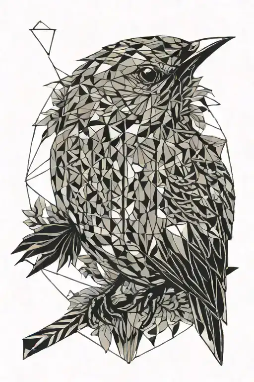 A Bird Free From A Cage