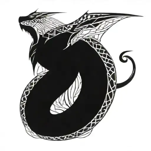 A Dragon And A Pisces Sign