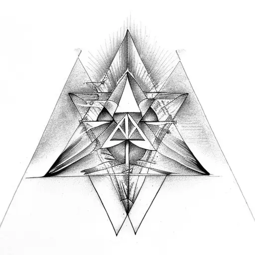 Fire Inside A Triangle