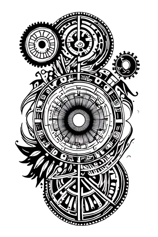 Crop Circles And Steampunk Inspired