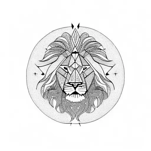 Lion Within A Moon