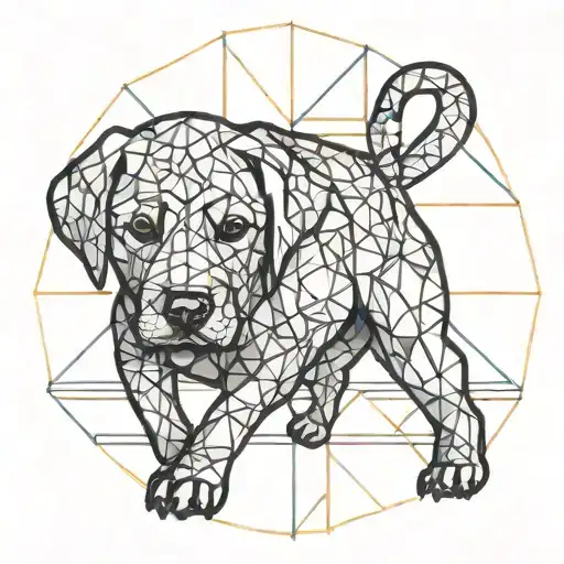 Labrador Baby Sunrise