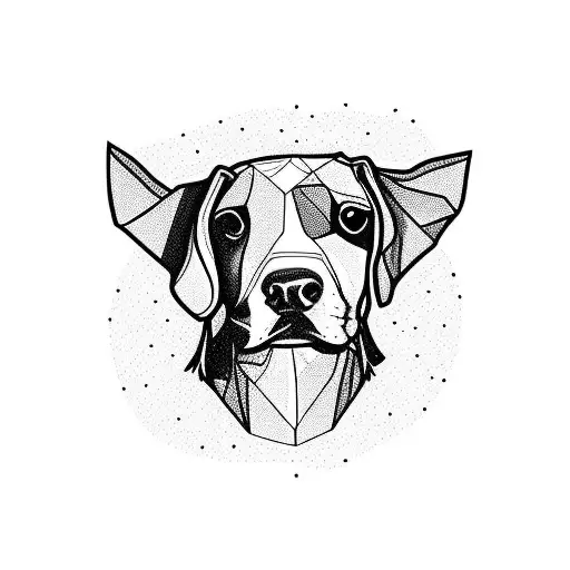 Calf Tattoo With Travel And Beagle Significance