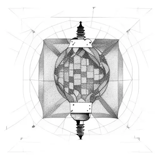 Colors Coming Out Of A Broken Lightbulb