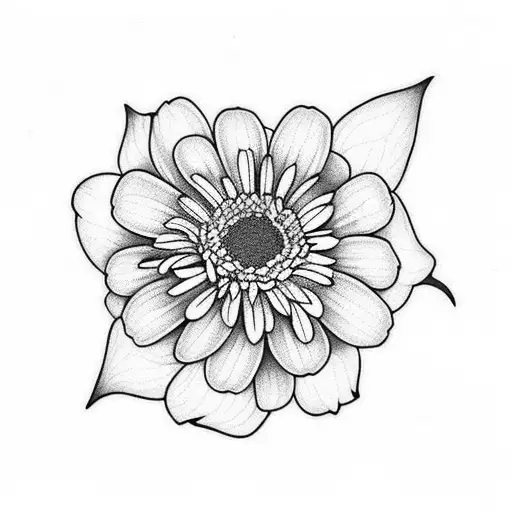 Zinnia Flower Honey Comb And Honey Bee