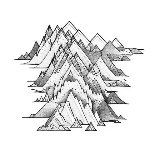 Moutain Waterfall Forest