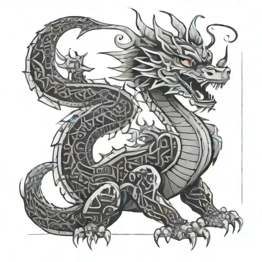 Dragon Mushu Standing