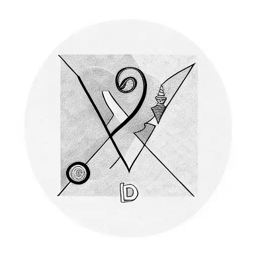 Letter D And P In Love