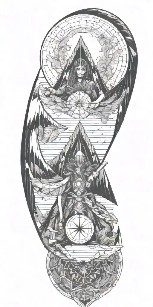 Fallen Angel Battling Angel