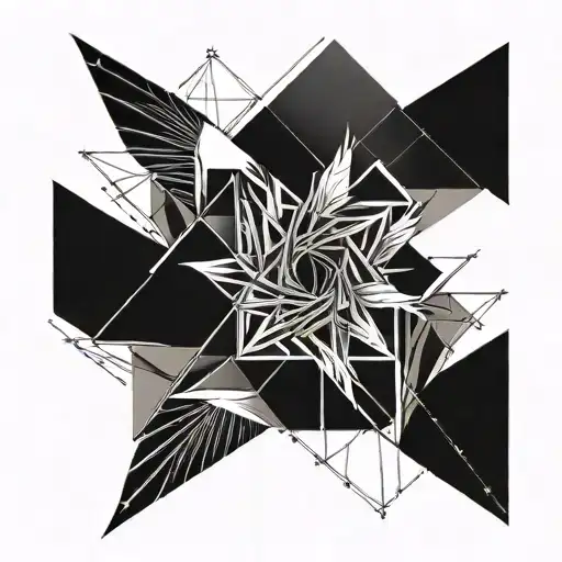 Tattoo Ideas Phoenix Geometric