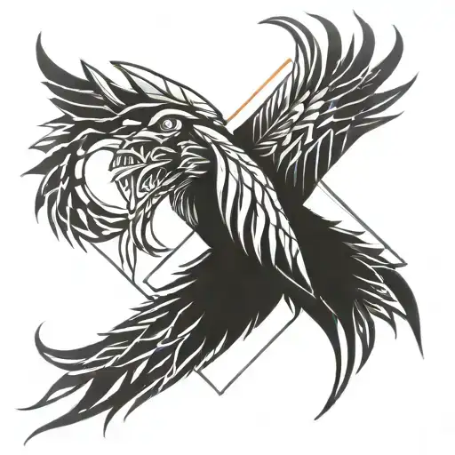 Mini Phoenix Geometric