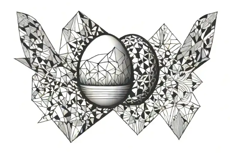 Egg With A Broken Yolk