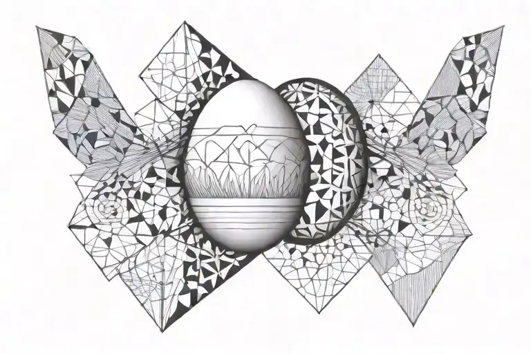 Egg With A Broken Yolk