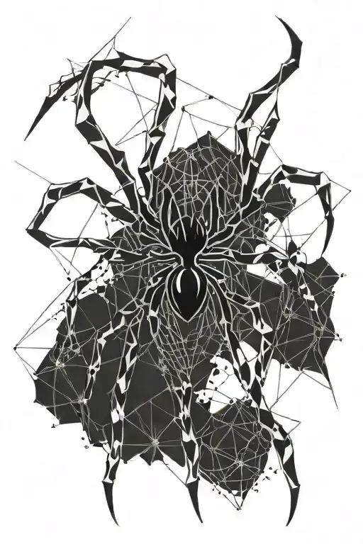 Spider Curse Mark Harsh Black Inks Like A Scar Cover