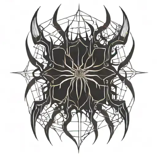 Spider Curse Mark Harsh Black Inks Like A Scar Cover