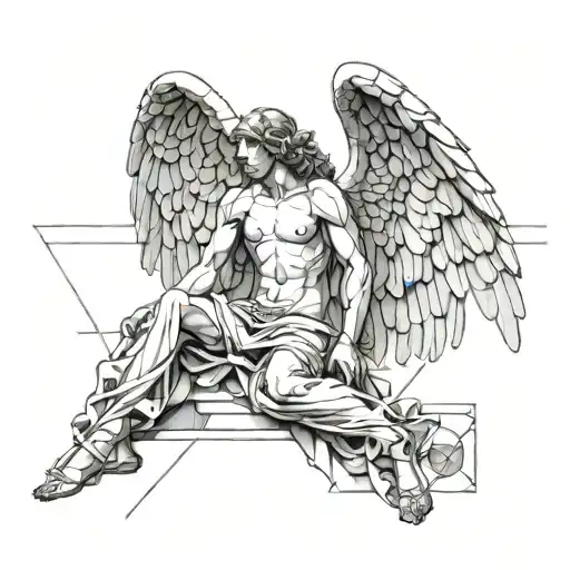 The Fallen Angel Painting From Alexandre Cabanel