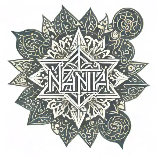 Nana In Sanskrit Script Font Representing Your Love