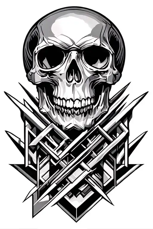 Heavy Metal Skull