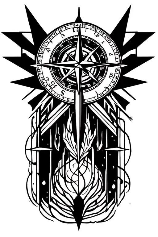 Vegvisir Viking Compass