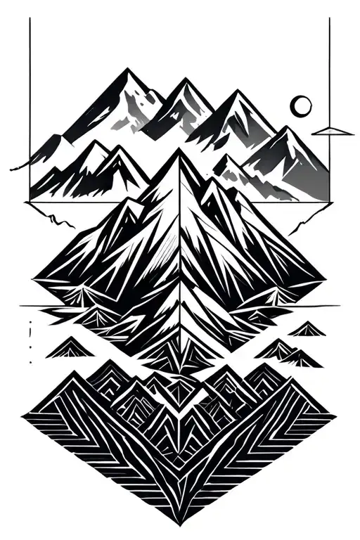 Diamond Shaped Mountain