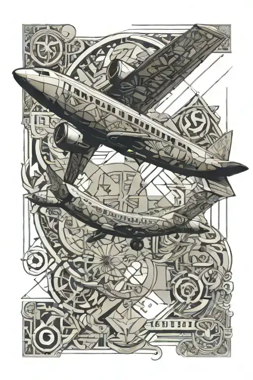 Money Airplane Success Gratefullness Greek Mytology