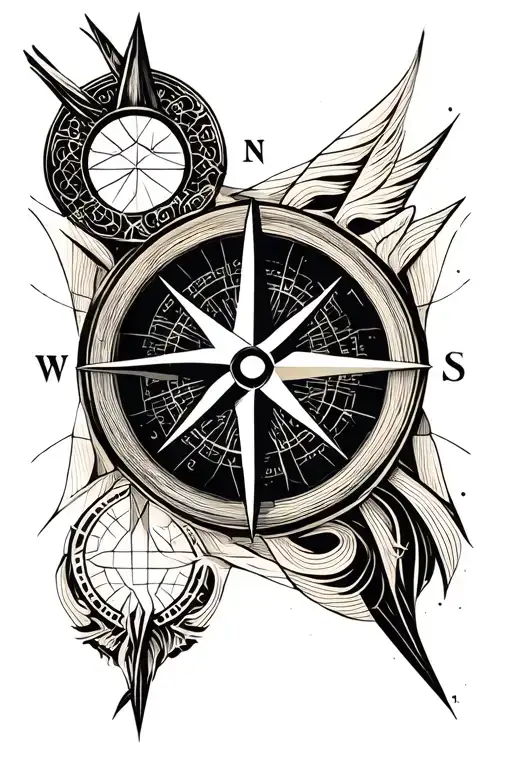 Christian Compass Map