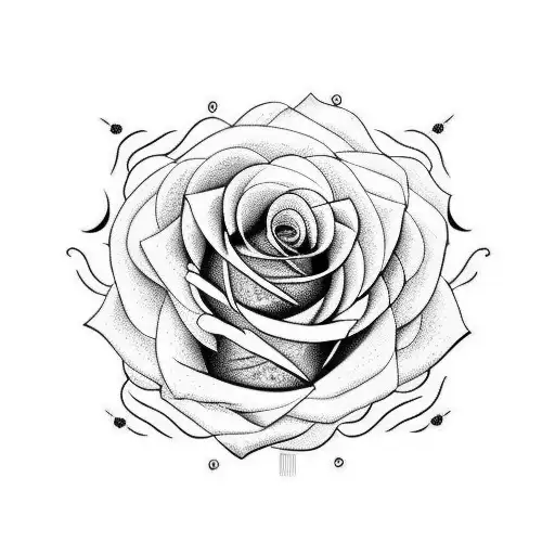 Rose Made Of Electricity