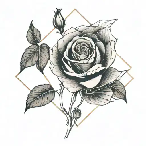 Gentle Rose Growing Slowly